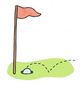 Golf play